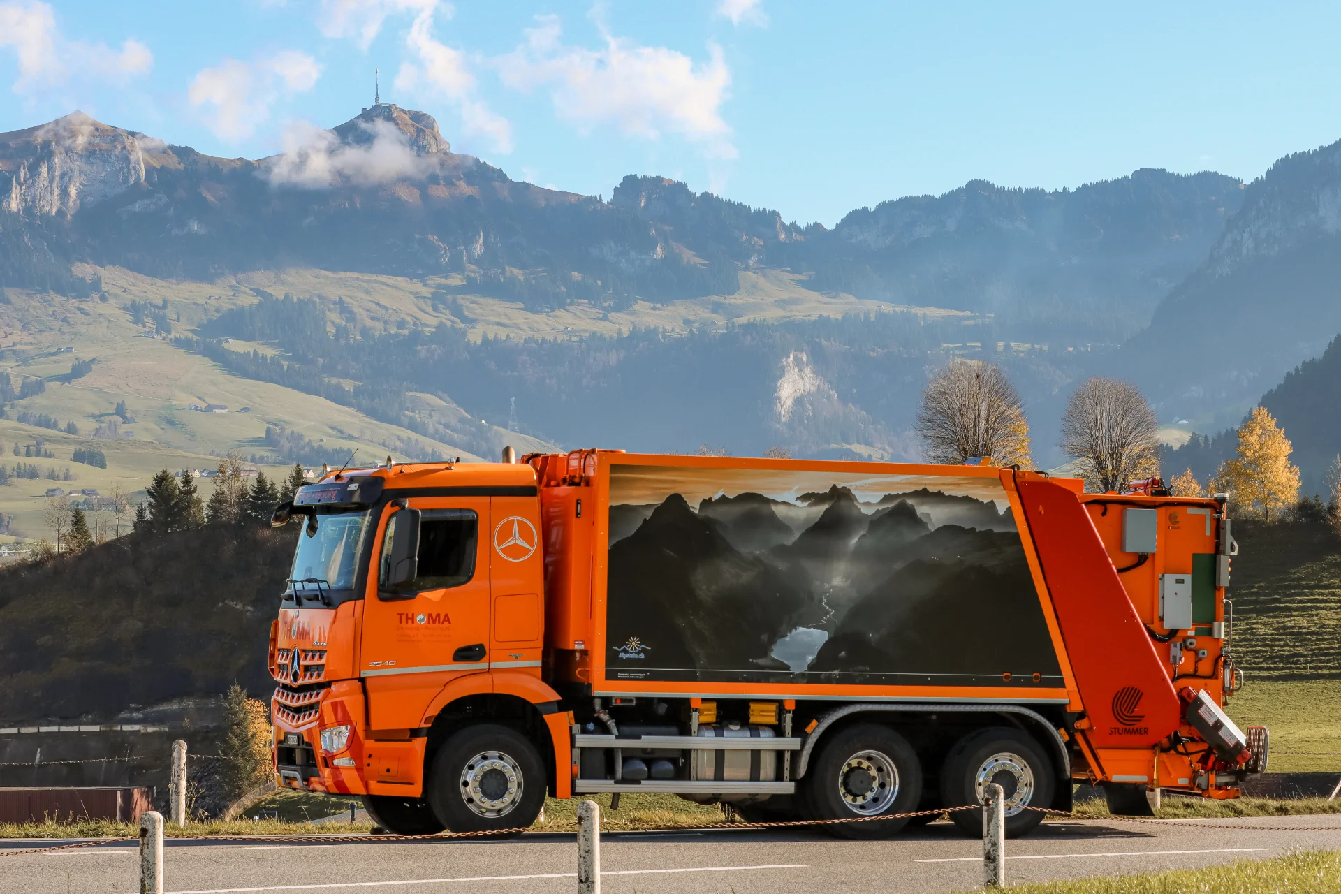 Mercedes-Benz Actros Entsorgungsfahrzeug